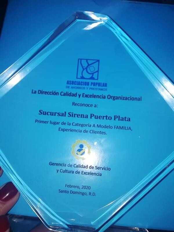 Reconocimiento APAP experiencia del cliente
