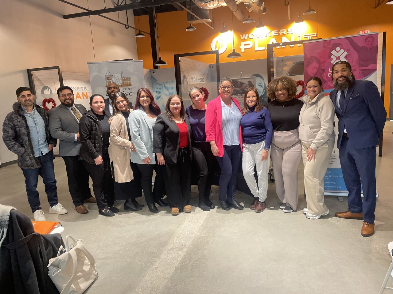 Participantes del taller de finanzas
